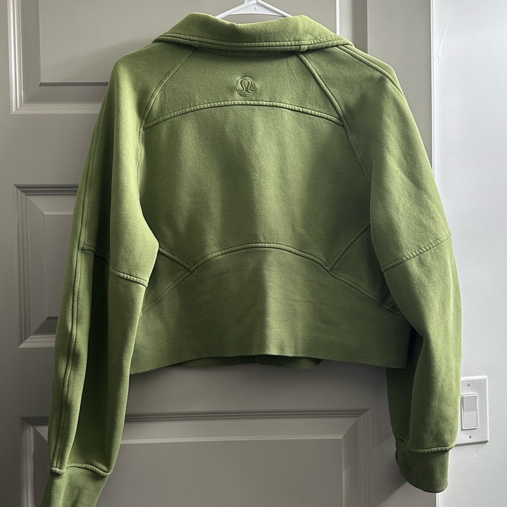 lululemon athletica Green Half-Zip Sweatshirt - Picture 5 of 9